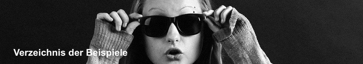 Beispielverzeichnis